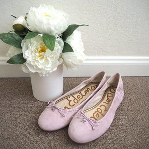 🆕 Sam Edelman Lt Pink Suede Felicia Ballet Flat